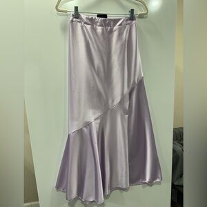 SHEIN Asymmetrical Lavender Skirt